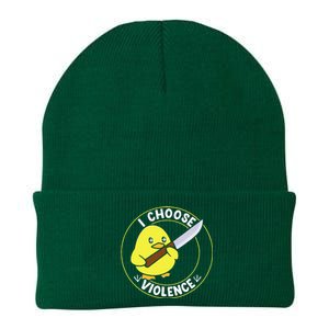 I Choose Violence. Duck Funny And Cool Knit Cap Winter Beanie