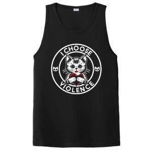 I Choose Violence Kitty PosiCharge Competitor Tank