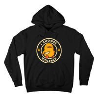 I Choose Violence Duck Tall Hoodie