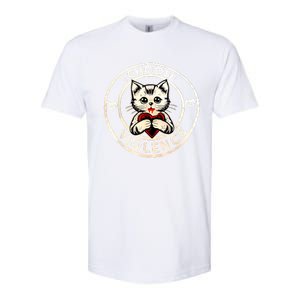 I Choose Violence Cat Softstyle CVC T-Shirt