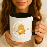 I Choose Violence Funny Duck By Tobe Fonseca Mug