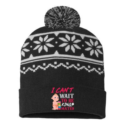 I Can't Wait To Be King Mateo USA-Made Snowflake Beanie