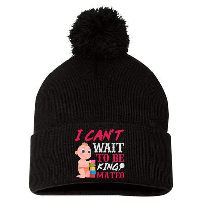 I Can't Wait To Be King Mateo Pom Pom 12in Knit Beanie