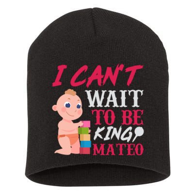 I Can't Wait To Be King Mateo Short Acrylic Beanie