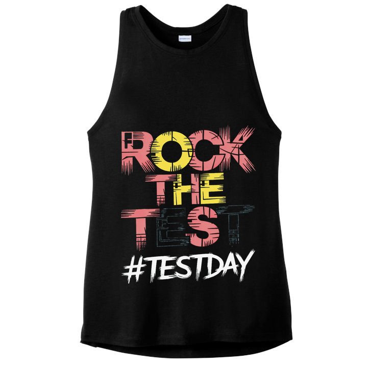 Inspire Confidence With Rock The Test Design For School Ladies PosiCharge Tri-Blend Wicking Tank