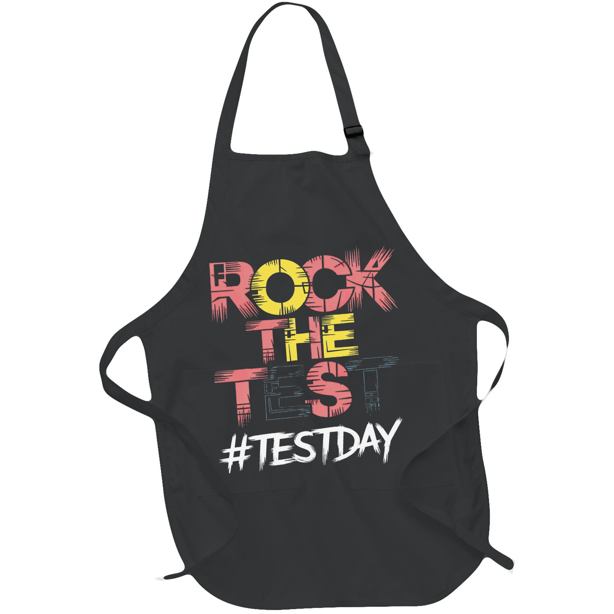 Inspire Confidence With Rock The Test Design For School Apron