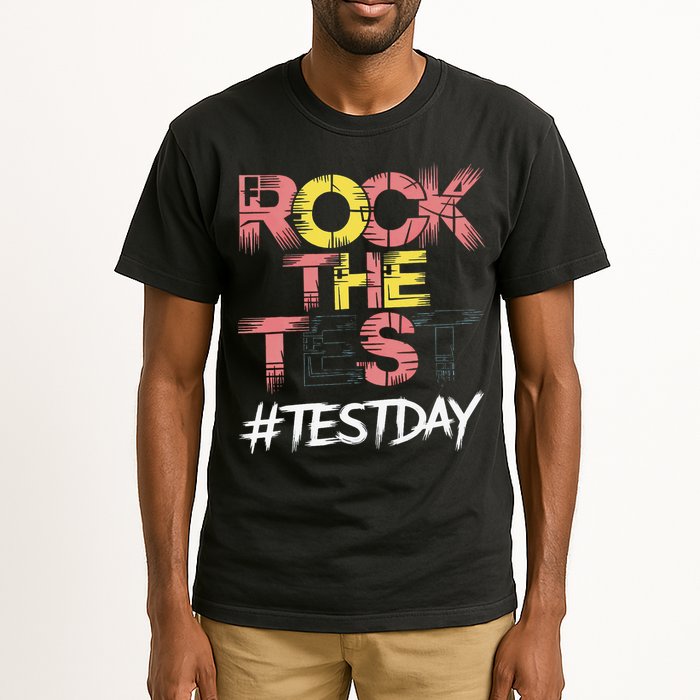 Inspire Confidence With Rock The Test Design For School Tall T-Shirt