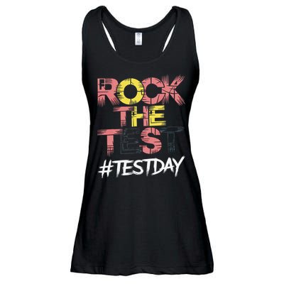 Inspire Confidence With Rock The Test Design For School Ladies Essential Flowy Tank