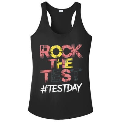 Inspire Confidence With Rock The Test Design For School Ladies PosiCharge Competitor Racerback Tank