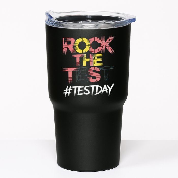 Inspire Confidence With Rock The Test Design For School Tumbler