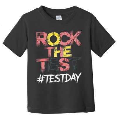 Inspire Confidence With Rock The Test Design For School Toddler T-Shirt