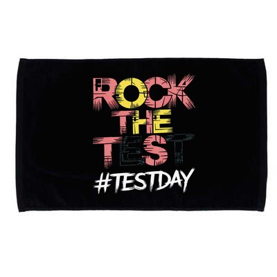 Inspire Confidence With Rock The Test Design For School Microfiber Hand Towel