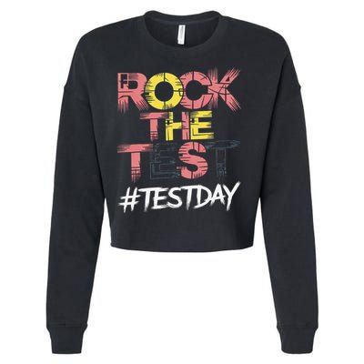 Inspire Confidence With Rock The Test Design For School Cropped Pullover Crew