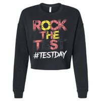 Inspire Confidence With Rock The Test Design For School Cropped Pullover Crew