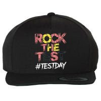 Inspire Confidence With Rock The Test Design For School Wool Snapback Cap
