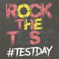 Inspire Confidence With Rock The Test Design For School Cotton Canvas Backpack