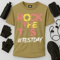 Inspire Confidence With Rock The Test Design For School Performance Shirt