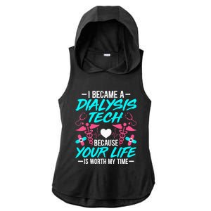 I Cant Work Today My Arm Is In A Cast Fishing Fathers Day Ladies PosiCharge Tri-Blend Wicking Draft Hoodie Tank