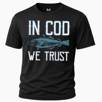 In COD We Trust Funny Fishing Portuguese Pride Cooling Performance Crew T-Shirt
