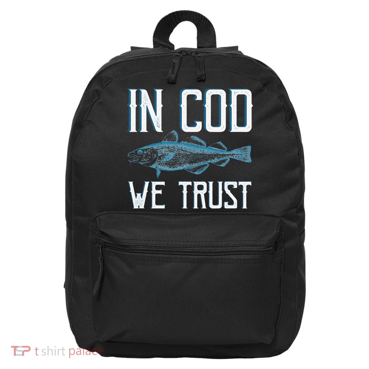 In COD We Trust Funny Fishing Portuguese Pride 16 in Basic Backpack