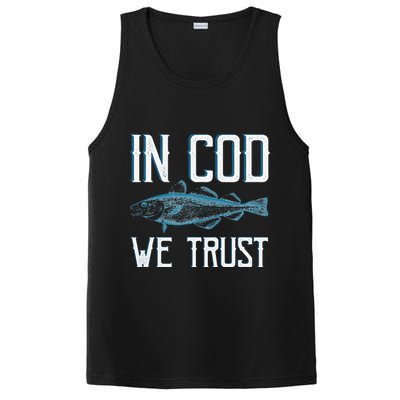 In COD We Trust Funny Fishing Portuguese Pride PosiCharge Competitor Tank