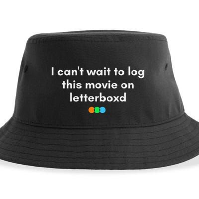 I CanT Wait To Log This Movie On Letterboxd Sustainable Bucket Hat