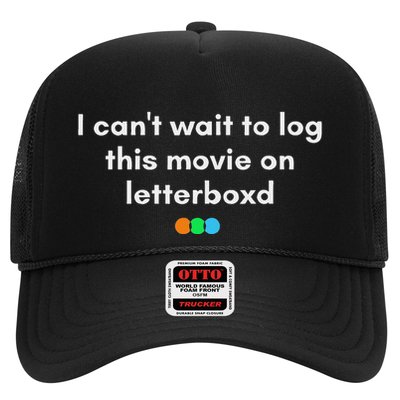 I CanT Wait To Log This Movie On Letterboxd Trucker Hat
