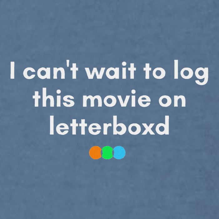 I CanT Wait To Log This Movie On Letterboxd Garment-Dyed Sweatshirt