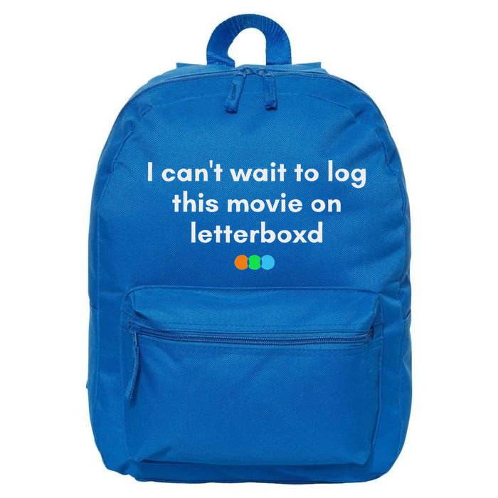 I CanT Wait To Log This Movie On Letterboxd 16 in Basic Backpack