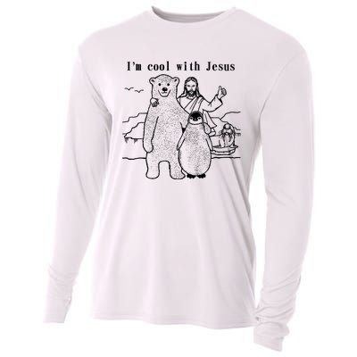 IM Cool With Jesus Cooling Performance Long Sleeve Crew