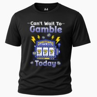 I CanT Wait To Gamble Today Funny Gambler Performance Shirt
