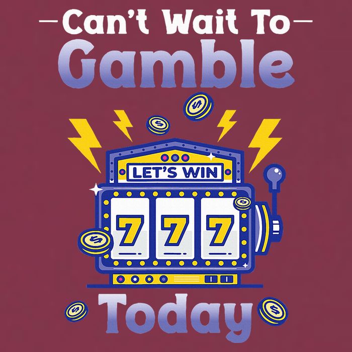 I CanT Wait To Gamble Today Funny Gambler 16oz Travel Tumbler