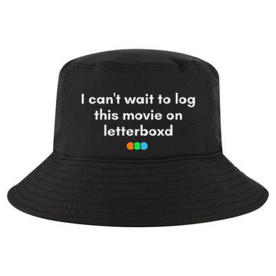 I CanT Wait To Log This Movie On Letterboxd Gifts Cool Comfort Performance Bucket Hat