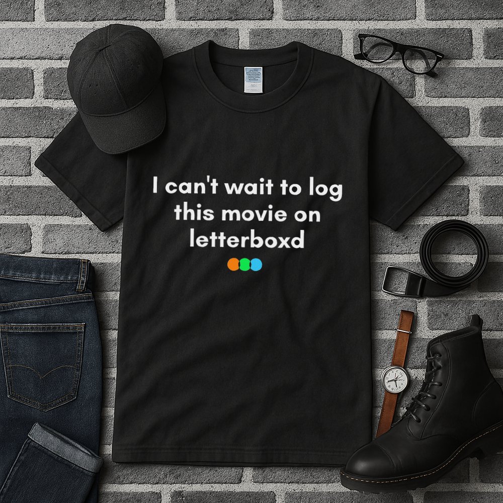 I CanT Wait To Log This Movie On Letterboxd Gifts Tall T-Shirt