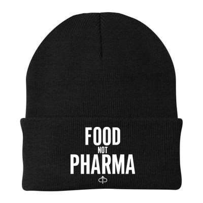 Ian Carroll Wearing Food Not Pharma Beanie