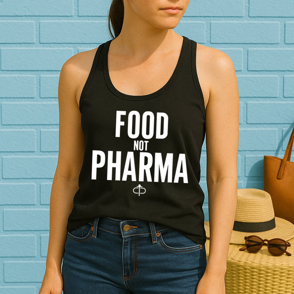 Food Not Pharma Womens Tank Top