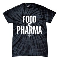 Ian Carroll Wearing Food Not Pharma Tie-Dye T-Shirt