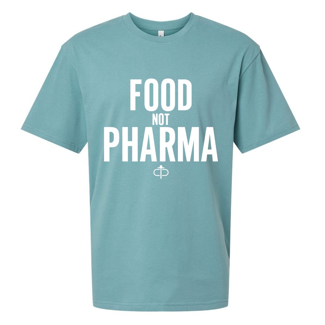 Food Not Pharma Sueded Cloud Jersey T-Shirt
