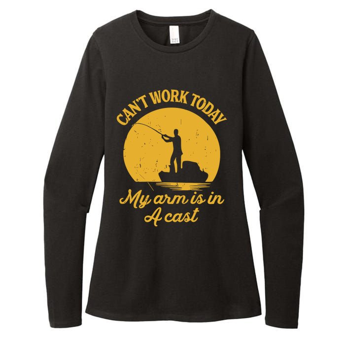 I CanT Work Today My Arm Is In A Cast Womens CVC Long Sleeve Shirt