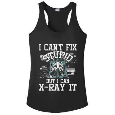 I Can X Ray It Radiologist Radiology Technician Ladies PosiCharge Competitor Racerback Tank