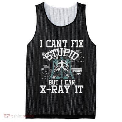 I Can X Ray It Radiologist Radiology Technician Mesh Reversible Basketball Jersey Tank