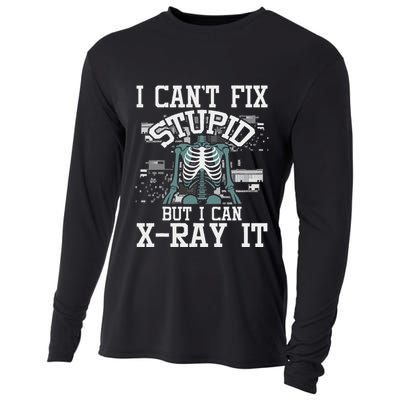 I Can X Ray It Radiologist Radiology Technician Cooling Performance Long Sleeve Crew