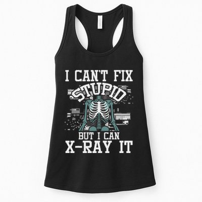 I Can X Ray It Radiologist Radiology Technician Womens Tank Top