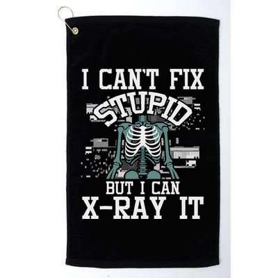 I Can X Ray It Radiologist Radiology Technician Golf Towel