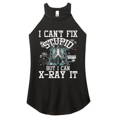I Can X Ray It Radiologist Radiology Technician Women's Perfect Tri Rocker Tank
