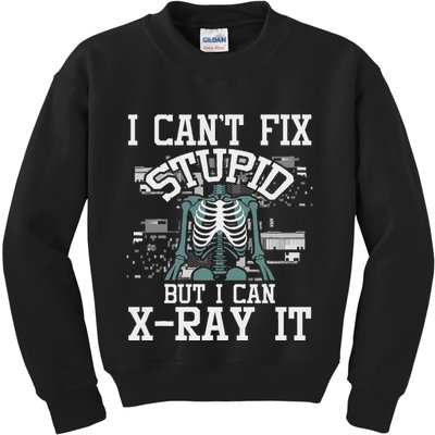 I Can X Ray It Radiologist Radiology Technician Kids Sweatshirt