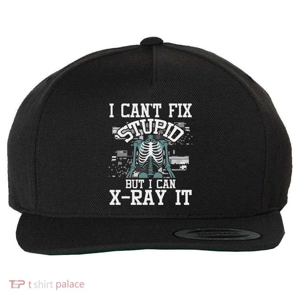 I Can X Ray It Radiologist Radiology Technician Wool Snapback Cap