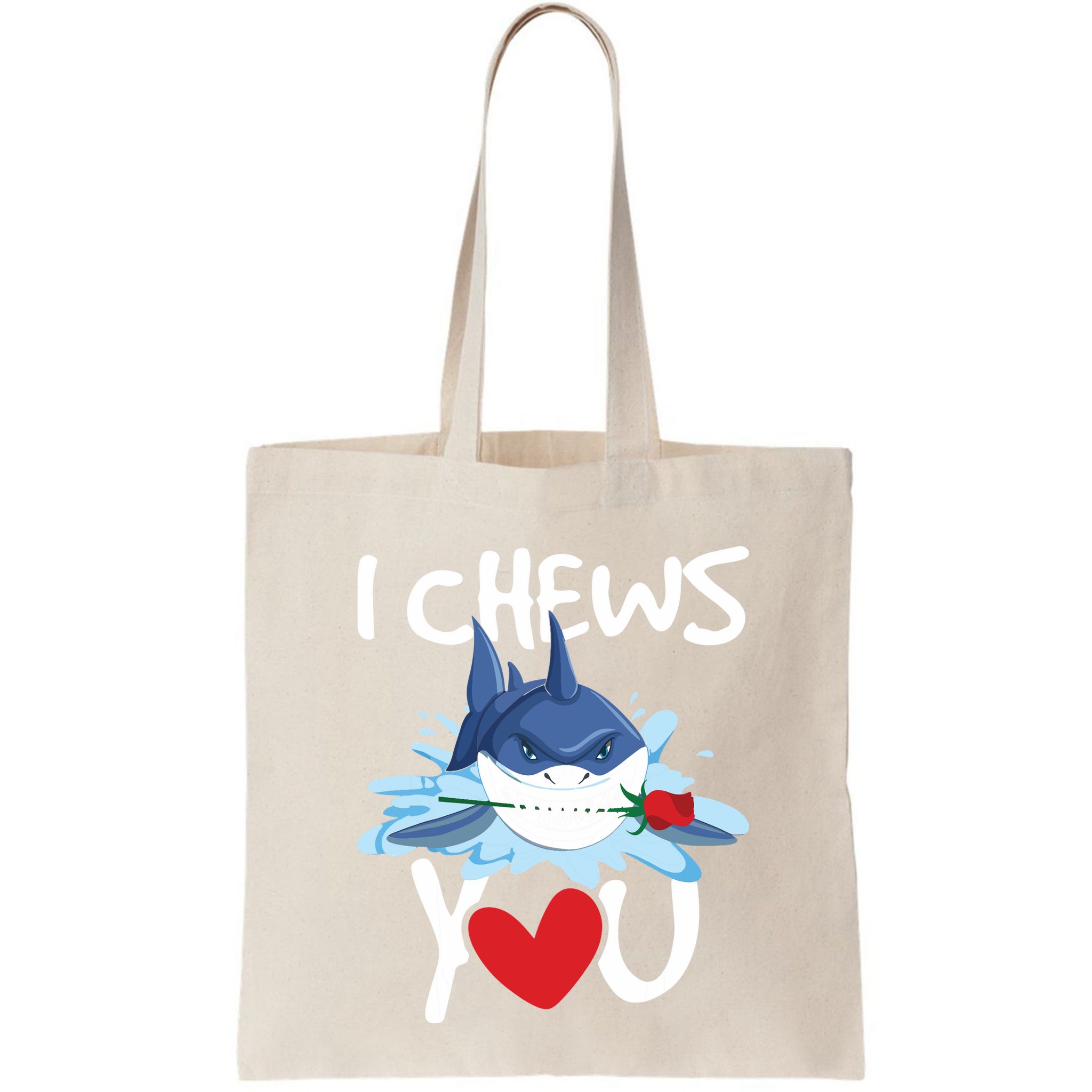 I Chews You Shark Lovers Wildlife Marine Biologist Science Bag