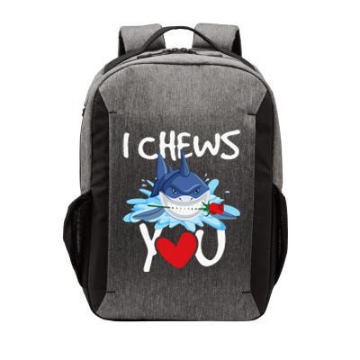 I Chews You Shark Lovers Wildlife Marine Biologist Science Vector Backpack