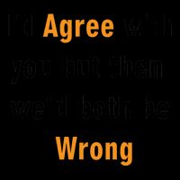 I'd Agree With You But The We'd Both Be Wrong Mug